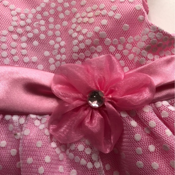 Pink Floral Baby Dress - Picture 2 of 9